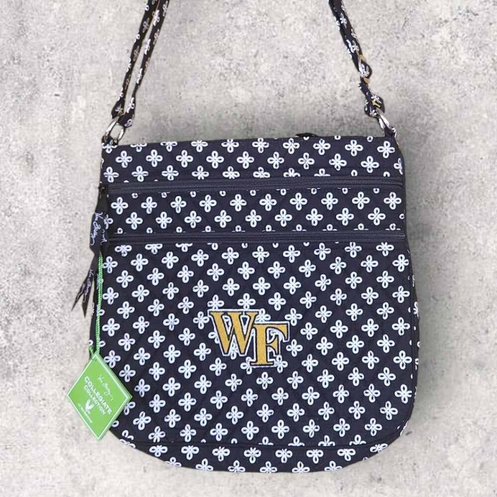 Vera Bradley Collegiate Collection Crossbody - Wake Forest University - NWT